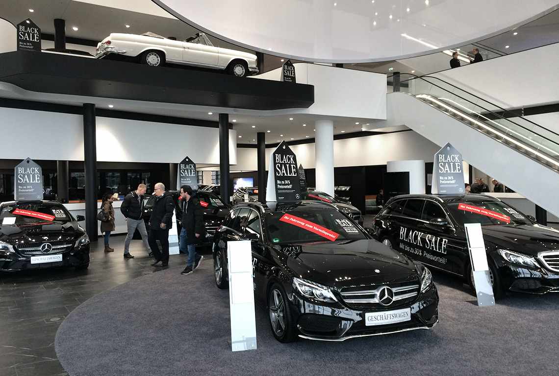 Mercedes-Benz: BLACK SALE 38% mehr Umsatz bei gleichem Mediabudget
