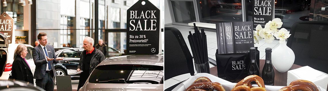 Mercedes-Benz: BLACK SALE 38% mehr Umsatz bei gleichem Mediabudget