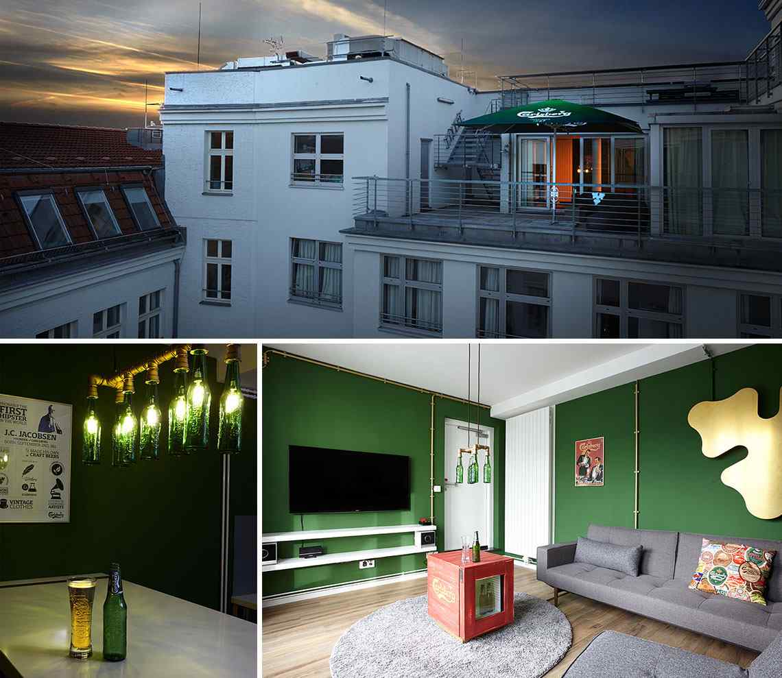Carlsberg: Werbung wird zur Party, Parties werden zur Werbung