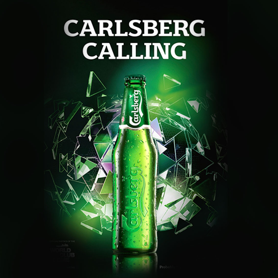 Carlsberg: Werbung wird zur Party, Parties werden zur Werbung